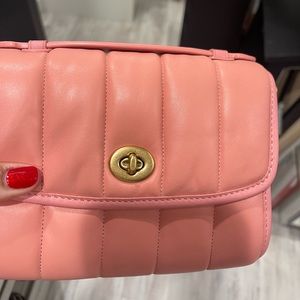 Coach Quilted leather Kip bag